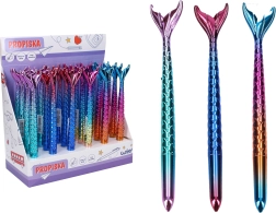 Pildspalva ar jūras meitas rotājumu