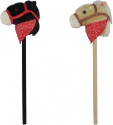 Pūkuots koks uz kāta ar skaņu 80 cm, melns