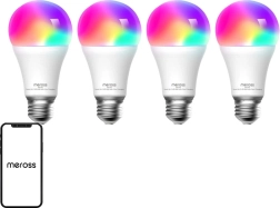 Viedā LED spuldze Meross MSL120 ar WiFi un HomeKit (4 gab.)