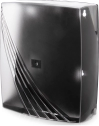 ZZ paper towel dispenser, transparent, 26.5 × 10.5 × 31 cm