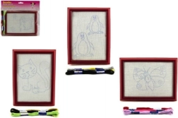 Izšūšana bērniem ar rāmi