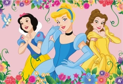 Bērnu puzle Disney princeses 48 detaļas