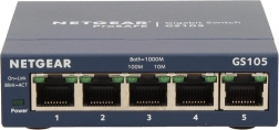 Netgear ProSAFE 5 portu gigabitu slēdzis GS105