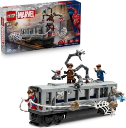 LEGO® Marvel 76321 Zirnekļcilvēks pret Doktoru Oktu: metro aina