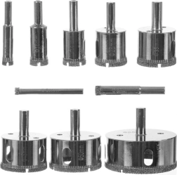 BIGSTREN 10 gab. dimanta vainagurbju komplekts