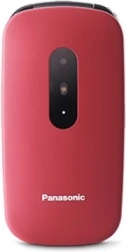 Senior Phone Panasonic Red