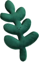 Dekoratīvs plīša spilvens lapas formā – Tips 1