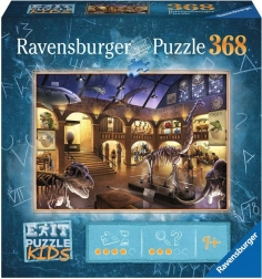 RAVENSBURGER EXIT – nakts muzejā: izbēgšanas puzle bērniem (368 detaļas)