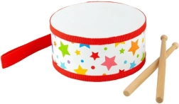 Krāsains koka bungas ar zvaigznītēm Bigjigs Toys