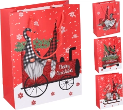 Dāvanu maisiņš XS 14 × 17 × 7 cm Ziemassvētki