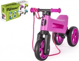 Skrejritenis Funny Wheels Rider SuperSport 2 vienā ar siksnu – Violets
