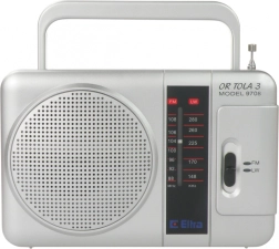 Portable Radio ELLRA Tola silver