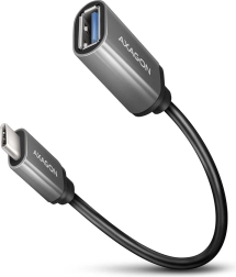 AXAGON RUCM-AFAC kabeļa adapteris USB-C uz USB-A, 0,2 m, 3 A, alumīnija uzgaļi