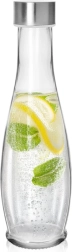 Stikla pudele 480 ml ar skrūvējamu vāciņu