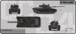 Spēļu peles paliktnis ierobežotā izdevumā World of Tanks