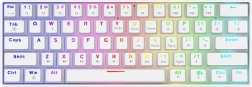 Mehāniskā tastatūra SAVIO Whiteout X2 60% ar Outemu Brown slēdžiem un hot-swap