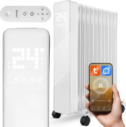 Eļļas radiators MalTec Premium ProOil 2500W ar Wi‑Fi