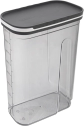 Dozēšanas konteiners beramajiem pārtikas produktiem GREY 4 l