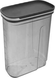 Dozējams konteiners beramajiem pārtikas produktiem GREY 2,7 l