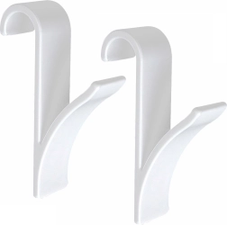 Plastmasas āķi radiatoram, 2 gab. – universāli piekaramie āķi bez urbšanas