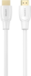 HDMI kabelis 4K 60Hz 1 m balts UNITEK