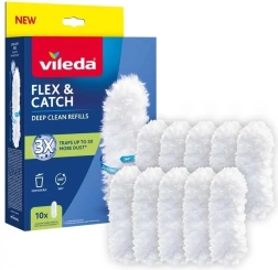 Rezerves uzlikas putekļu slotiņai VILEDA Flex & Catch, 10 gab.