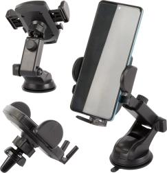 Universāls auto tālruņa turētājs ar piesūcekni