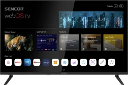 Viedtelevizors Sencor ar webOS, 32 collas