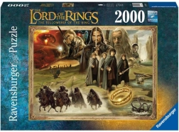 Puzle 2000 gabali Gredzenu pavēlnieks RAVENSBURGER