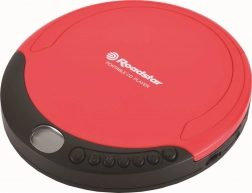 Pārnēsājams CD atskaņotājs ROADSTAR Discman melni-sarkans