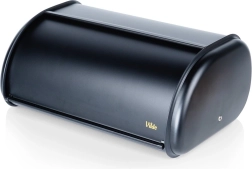 Tērauda maizes kaste, melna 43 × 27,5 × 18,5 cm Vilde