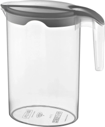 Plastmasas krūka ar vāku 1,75 l