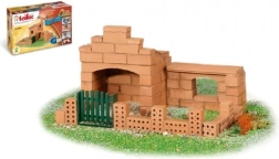 Celtniecības komplekts Mājiņa Sergio no īstām ķieģeļiem