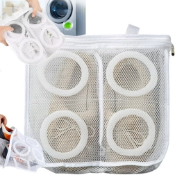 Tīkliņmaiss bērnu apavu mazgāšanai ar rāvējslēdzēju