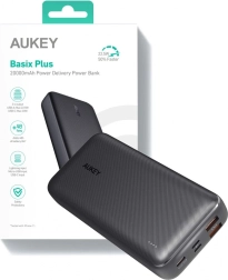 Powerbanka Aukey, 20000mAh, ātrā uzlāde