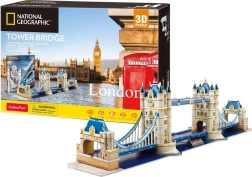 3D puzle NATIONAL GEOGRAPHIC Tower Bridge – 120 gabalu