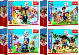 Minipuzzle Paw Patrol – 54 gabaliņi, 4 veidi