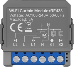 Viedais modulis aizkariem Avatto ar Wi‑Fi un RF
