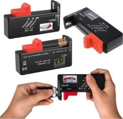 Universāls digitālais bateriju un akumulatoru testers