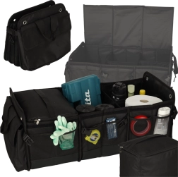Salokāms auto bagāžnieka organizators ar termo somu XXL 37 × 75 × 32 cm
