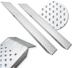 Tērauda iebraukšanas rampas 400 kg automašīnām un darbnīcu aprīkojumam