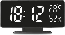 Digitālais modinātājs ar termometru GreenBlue