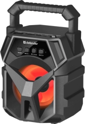 Bluetooth skaļrunis Defender G98, 5 W ar FM, USB, MicroSD, AUX un LED apgaismojumu
