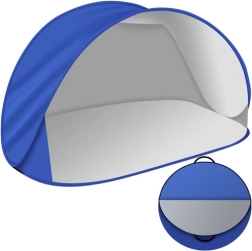 Pašizplešams pludmales telts 150x100x80 cm