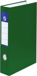 Laminēts četru gredzenu A4 reģistrs Classic zaļš