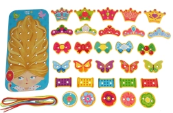 Koka šņorēšanas komplekts Princese LUCY & LEO