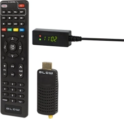Mini DVB‑T2 pierīce (set-top box) H.265 FHD ar HDMI un USB