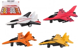 Krāsainas reaktīvās lidmašīnas ar atvilkšanas mehānismu