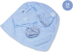 Apģērbs lellītei bēbim, izmērs 26 cm, Llorens