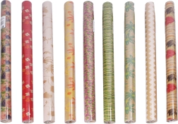 Avana Natur wrapping paper 0.7 × 2 m – assorted designs